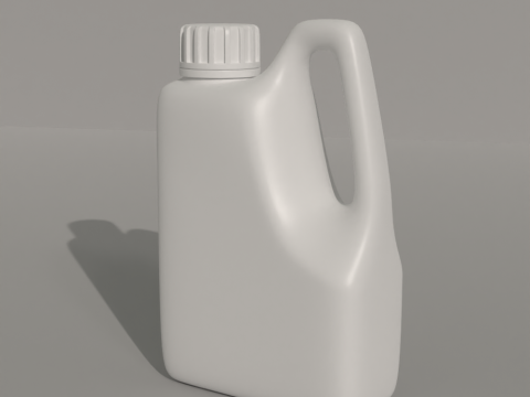 Detergent Bottle Mockup 3D Model