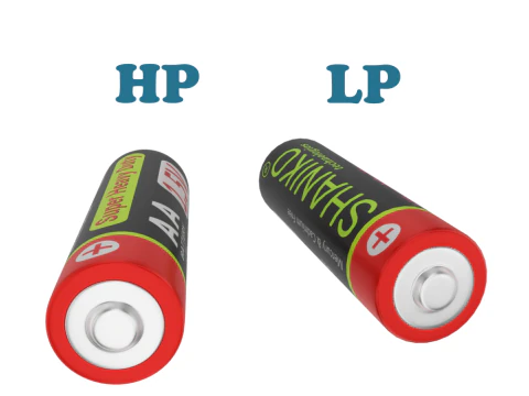 AA Battery 3D Model