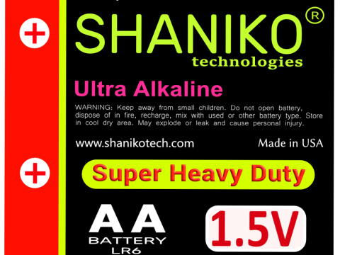 AA Battery Modello 3D