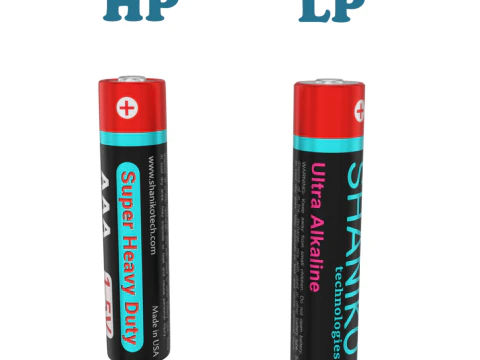 AAA Battery 3D Model