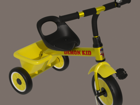 Kids Bike 3D Model