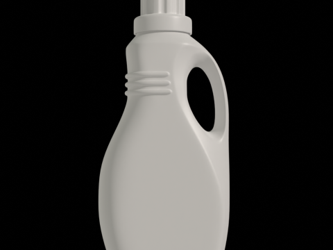Detergent Bottle Mockup Modelo 3D