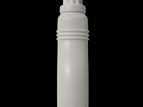 Detergent Bottle Mockup Modelo 3D