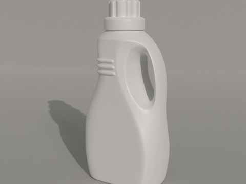 Detergent Bottle Mockup Modelo 3D