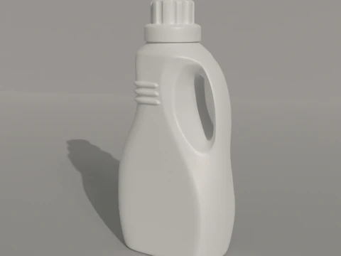Detergent Bottle Mockup 3D Model