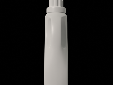 Detergent Bottle Mockup 3D Model