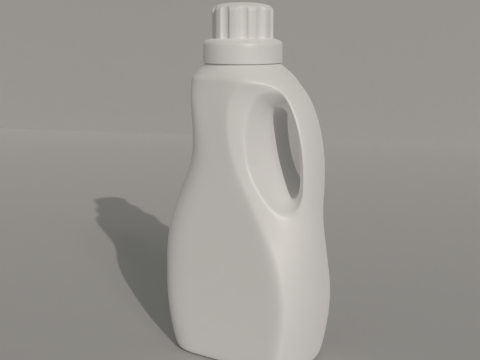 Detergent Bottle Mockup 3D Model