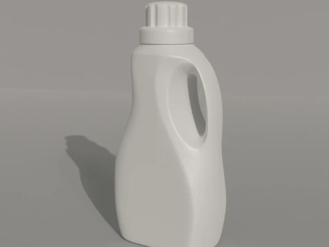 Detergent Bottle Mockup 3D Model