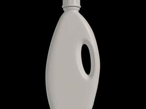 Detergent Bottle Mockup Modelo 3D