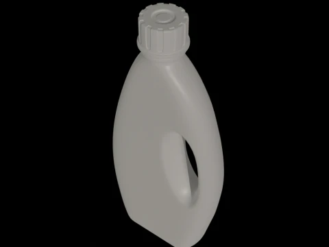 Detergent Bottle Mockup 3D Model