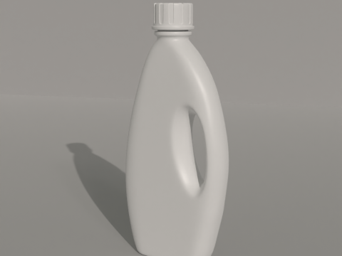 Detergent Bottle Mockup 3D Model