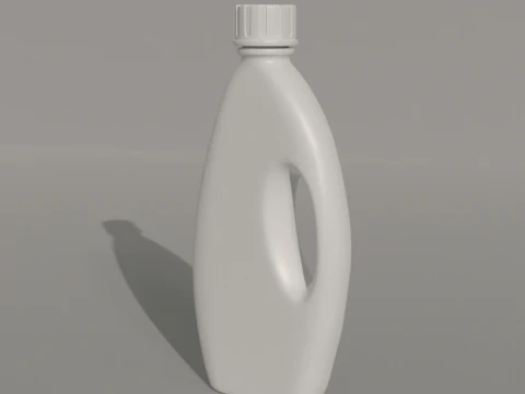 Detergent Bottle Mockup 3D Model