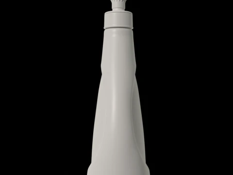 Detergent Bottle Mockup 3D Model