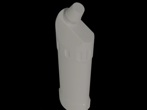 Detergent Bottle Mockup 3D Model