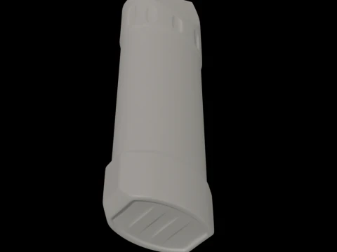 Detergent Bottle Mockup 3D Model