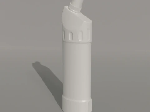 Detergent Bottle Mockup 3D Model