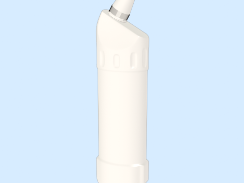 Detergent Bottle Mockup 3D 模型