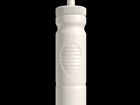 Water Bottle Mockup 3D मॉडल