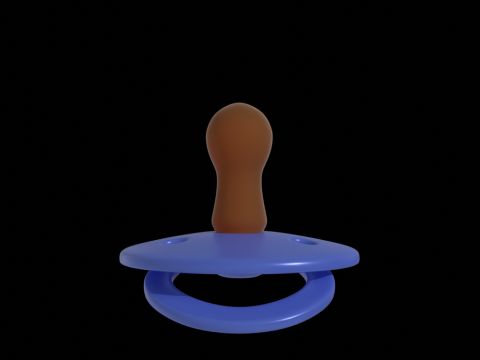 Baby Pacifier 3D मॉडल
