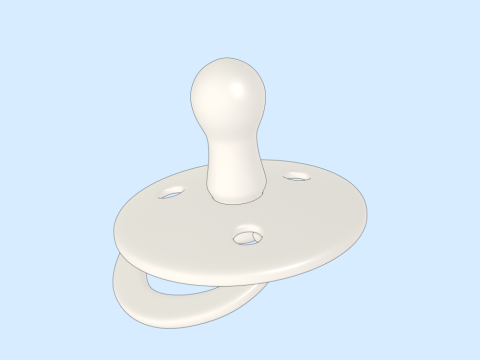 Baby Pacifier Modèle 3D