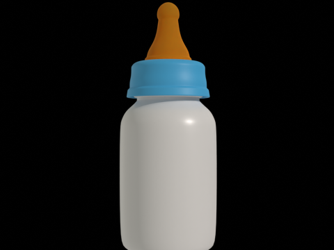 Baby Bottle 3D मॉडल