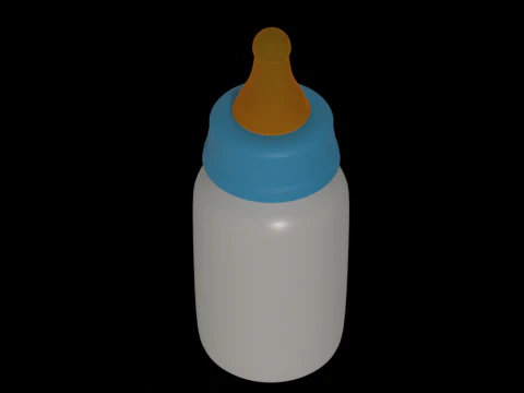 Baby Bottle 3D Model