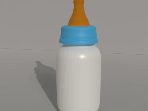 Baby Bottle 3D Model