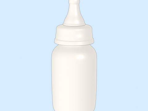 Baby Bottle Modelo 3D