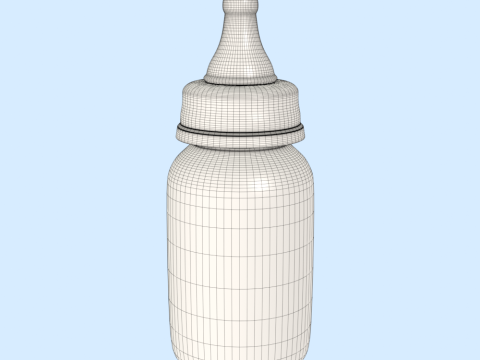 Baby Bottle Modelo 3D