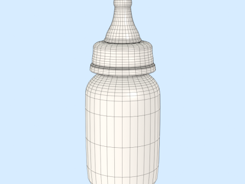 Baby Bottle Modelo 3D