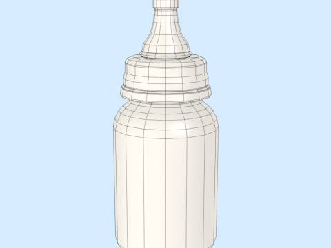 Baby Bottle Modelo 3D