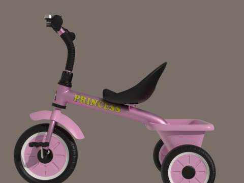 Kids Bike Model 3D