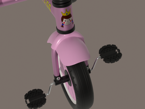 Kids Bike Model 3D