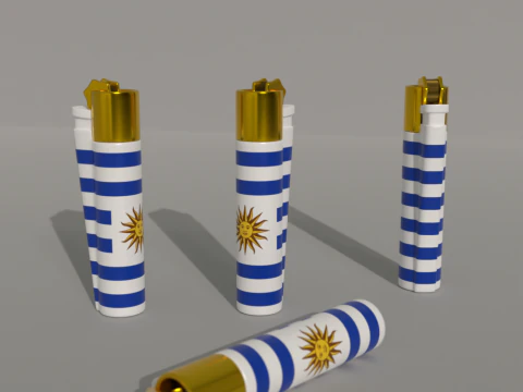 Encendedor Modelo 3D