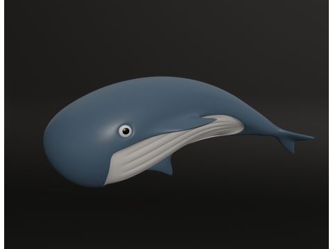 Whale 3D Model