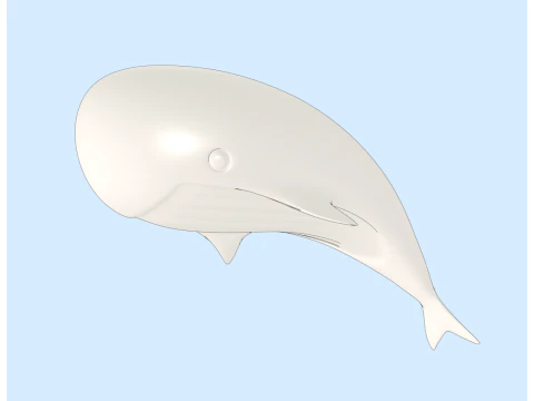 Baleia Modelo 3D