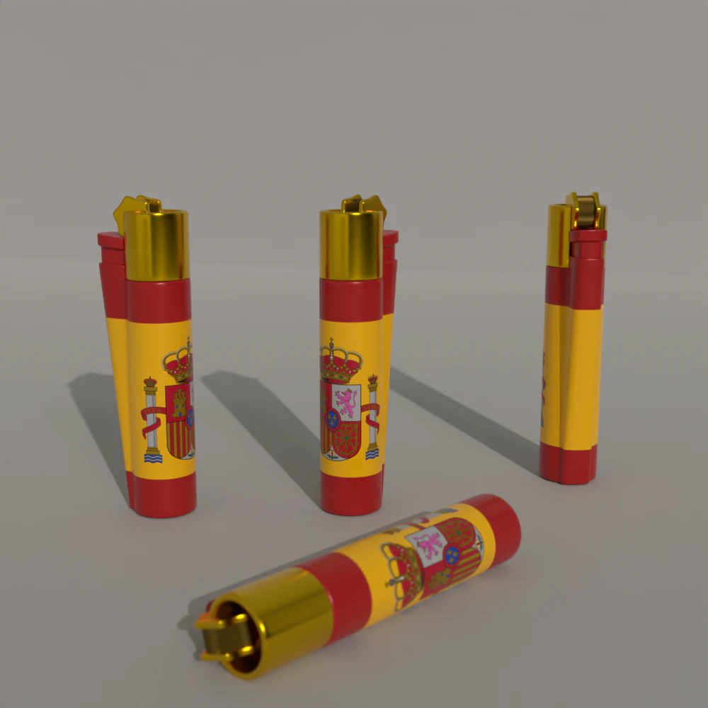 Lighter 3D Model .c4d .max .obj .3ds .fbx .stl .blend 