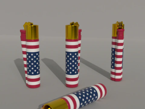 Encendedor Modelo 3D