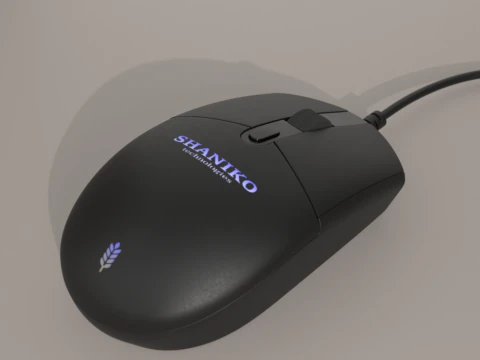 Computermaus 3D Modell