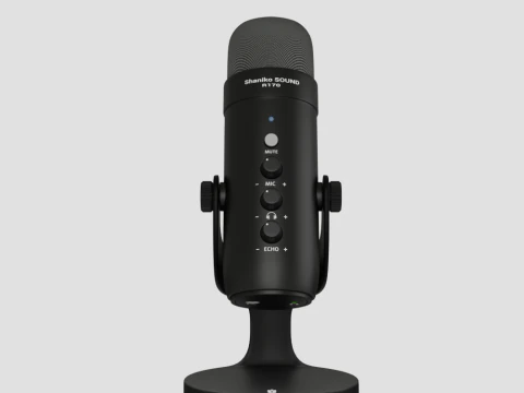 Microphone 3D Model