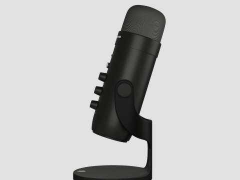 Microphone 3D 모델