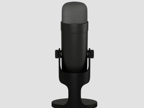 Microphone 3D Model