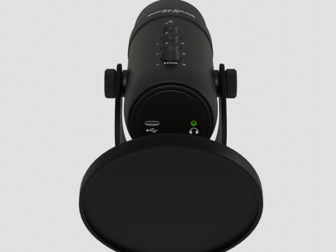Microphone 3D 모델