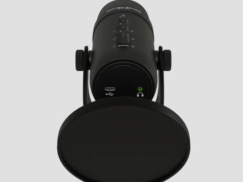 Microphone 3D Model