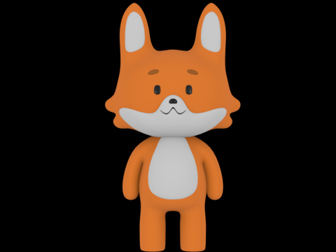 Fox Modello 3D