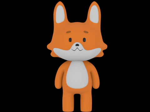 Fox 3D Model