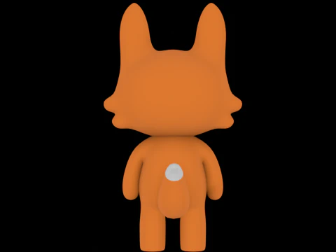 Fox 3D Model