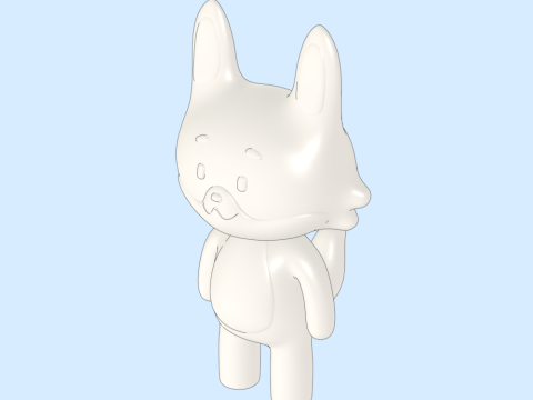 Fox Modello 3D