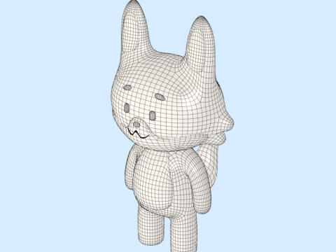 Fox Modello 3D