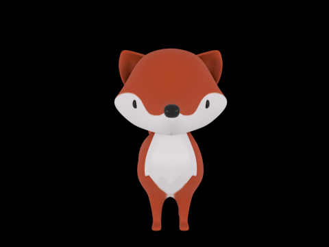 Fox Model 3D